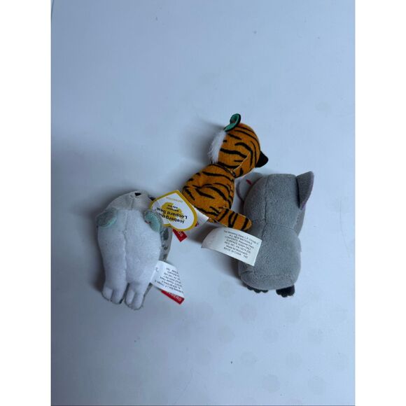 TY Set of 3 Teenie Beanie Boos Kookoo Tiggs Iceberg - Picture 5 of 7